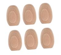Gatuida 6 pièces Lot de Œufs à Peindre Jouets DIY Massif Décorations Pâques Créatives pour Garçon Fille Jouets Éducatifs pour Activités Manuelles et Micro-paysages