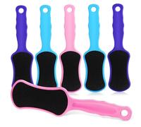 Gatuida 6 Pièces planche à frotter pour meuleuse de pied peau épurateur de pieds soins aux pieds spa scrubber Se soucier fiche soin des pieds limes à pied professionnelles papier de verre