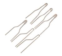 Gatuida 6 pièces Pointe de Stylo Pyrographe Haute Impédance Embouts Fil pour Gravure Bois Accessoires de Remplacement pour Machine à Pyrographie Stylo Brûleur pour Travaux Détaillés et