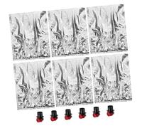 Gatuida 6 pièces Sacs à Vin Rechargeables avec Valve à Charnière Pochettes Portables Réutilisables pour Stockage et Distribution Faciles Maintien Fraîcheur pour Usage Intérieur et