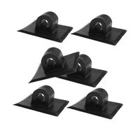 Gatuida 6 pièces Support Moteur Kayak Noir Montage pour Bateau Pneumatique et Canoë Fixation Stable et Ajustable pour Moteur Électrique de Loisirs