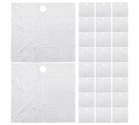 Gatuida 60 pièces de récupérateur de poils jetables pour et lavabo - Couvercle de bonde de et lavabo pour poils de barbe - Tablier de rasage pour hommes - Fini les soucis de nettoyage