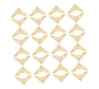 Gatuida 60 Pièces Protège Coins Vintage pour Albums et Protection et Décorative des Bords Compatible avec Carnets Journaux Scrapbooking Coins Dorés Antirayures