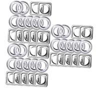 Gatuida 60pièces Couvre-brûleur De Cuisinière Aluminium Protège-plaque De Cuisson Tapis Anti-éclaboussures Résistant Chaleur Facile à Nettoyer Accessoire De Cuisine Pratique
