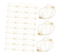 Gatuida 60pièces Filets à Chignon Pour Danseuses De Ballet Support De Chignon Filet à Cheveux Invisible Pour Accessoires Pour Cheveux De Danse Pour Filles Et Femmes Mariages Et