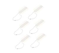 Gatuida 6Feuilles Affichage pour Faux Ongles Colorés Pratique pour Art Ongles Salons et Écoles Facile à Utiliser et Durable