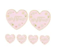 Gatuida 6pièces Broches Cœur Lot pour Écharpes Manteaux Pulls Accessoires Décoratifs Broche Cœur Broche Revers Épingles Châle Saint-valentin