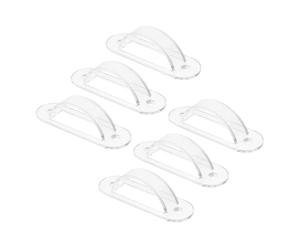 Gatuida 6pièces Cache-interrupteur De Sécurité Garçon Fille Plaque De Protection Transparente Pour Interrupteur à Bascule Sans Outil Pour Maison Et Bureau