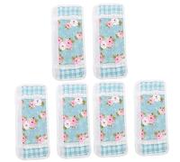 Gatuida 6pièces Housse De Poignée De Réfrigérateur Antistatique Pour Appareils Électroménagers Compatible Avec Poignées Rondes Et Plates Lavable Machine Couleur Verte