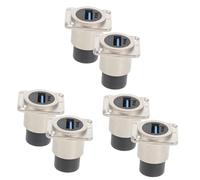 Gatuida 6pièces USB Connecteur De Panneau Monté Étanche Adaptateur USB Coupler pour Installation Standard Transfert De Données Haute Vitesse