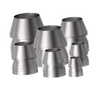 Gatuida 7 pièces Cales Fer pour Hache et Marteau Kit de Coins de Remplacement Accessoires Robustes Multifonctions pour Fixation et Renforcement des Manches