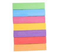 Gatuida 7 pièces Gomme Rectangulaire Colorée pour École et Bureau Gomme Géante Douce Sans Résidus pour Étudiants et Examens Lot Pratique pour Garçon Fille et Adultes