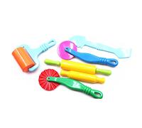 Gatuida 7 pièces Outils de Modélisation Plastique pour Garçon Fille à Pâte à Modeler Couleurs Aléatoires pour Activités et Bricolage Couleur Aléatoire Couleur Aléatoire