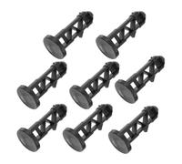 Gatuida 8 Pièces Goupille de Rechange pour Poubelle à Roulettes, Plastique | Accessoire pour Couvercle et Bac, Usage Maison et Copropriété, Fiable, Maintien Propre, Polyvalent