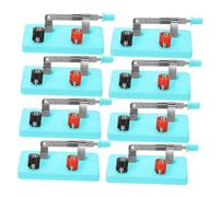 Gatuida 8 Pièces Interrupteur à Couteau Unipolaire pour Expérimentation Électronique Laboratoire Matériel Didactique pour Enseigner Les Principes Électriques et Comprendre Les Circuits