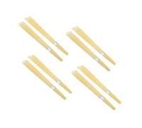 Gatuida 8 pièces Lot de Bâtons Aromathérapie Forme de Trompette pour Nettoyage des Oreilles Bougies Auriculaires Cire Naturelle Parfum Doux de Bergamote Kit Apaisant et Relaxant