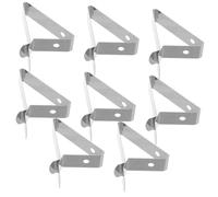 Gatuida 8 pièces Pinces de Fixation Thermomètre Alimentaire Inox Lot de Clips Résistants Haute Température pour Barbecue Cuisine Maintien Précis Ø Accessoires Cuisson Polyvalents