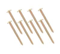 Gatuida 8 pièces Piquets de Mesure Acier Inoxydable pour Bornes de Propriété et Repères de Limite Clous de Terrain Légers et Faciles à Installer pour Usage Professionnel Extérieur