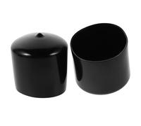 Gatuida 8 pièces Protection de Moyeu Remorque Bouchons Caoutchouc Étanches Anti-poussière Cache Roulement pour Essieux Roues Remorque