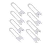 Gatuida 8 pièces U Shape Safety Lock For Cabinet And Drawer Child Protection No Drilling Finger Pinch Prevention