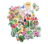 Gatuida 80 Pièces Autocollants de valise autocollant voyage stickers voyage autocollants de scrapbooking d'été autocollants d'album albums de scrapbooking gomettes bagages stickers PVC