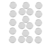 Gatuida 80 pièces Lot de Boîtiers Ronds pour Monnaie Protège-monnaie Étanche Rangement Clair pour Jetons de Jeux de Société et Médailles Protection et