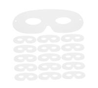 Gatuida 80 pièces Masques Papier Blancs à Peindre pour Garçon Fille Masques de Carnaval Personnalisables pour Fêtes Activités DIY Halloween et