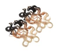 Gatuida 8pièces Tresses Bohèmes Au Crochet Style Déesse Extensions Dreadlocks Synthétiques Tresses Trois Brins Pour Cosplay Et Photographie
