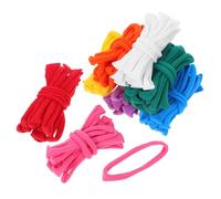 Gatuida 96 Pièces Pastel Loom Refill Loops Elastic Fabric Bands for DIY Potholder and Bracelet Weaving Craft Supplies for and Adults