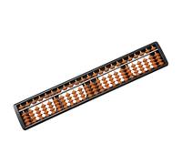 Gatuida Abacus Éducatif Abs Rangs Marron Boulier Chinois pour Apprentissage Mathématique Outil de Calcul Scolaire et Formation Comptable Éducatif pour Garçon Fille