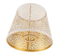 Gatuida Abat-jour de Lampe de Table en Métal Blanc E27, Protection la Lumière Directe et Confort des Yeux, Style Minimaliste Moderne, pour Hôtels et Études