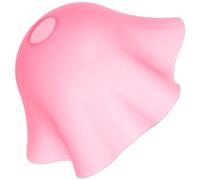 Gatuida Abat-Jour E27 en Plastique Rose 275X145 MM pour Lampe de Table, Plafonnier Suspendre, Cache-Ampoule Décoratif Transparent, Compatible Éclairage Intérieur Bureau et Chambre