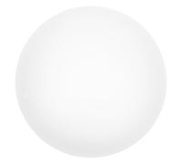 Gatuida Abat-jour en Verre Dépoli Globulaire G9 Trou D’aération, Remplacement Lampe de Table Nordique, Diamètre 120 Mm, Base à Vis Compatible, Éclairage Intérieur Polyvalent