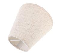 Gatuida Abat-jour Lin avec Clip pour Suspension Tissu Doux Atténuant la Lumière Cadre Fer Solide Adapté Lampes de Chevet et Suspensions Éclairage Chaleureux et Confortable