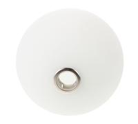 Gatuida Abat-jour Sphérique en Verre Dépoli Blanc 140 Mm, Globe Lumineux Suspendre G9, Diffuseur de Lumière Douce pour Éclairage D’ambiance Cosy en Intérieur