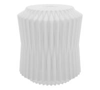 Gatuida Abat-jour Suspendu Plastique Blanc Moderne Petit Diffuseur pour Lampe à Suspension Éclairage Ambiance Chaleureux Facile à Nettoyer et Installer