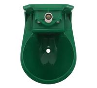 Gatuida Abreuvoir pour bétail - Abreuvoir Automatique Vert - pour chèvres et Moutons avec Flotteur - Distributeur d'eau en Plastique pour Chevaux, cochons, Chiens et veaux