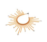 Gatuida Accessoires De Coiffure Pour Fêtes Couronne Coiffe De Déesse Bandeau Coiffe Pince à Cheveux Déesse Couronnes Soleil Pour Femmes Accessoire De Coiffure Décoratif Bandeau Cosplay