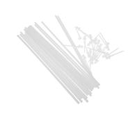 Gatuida Accessoires pour Moulin à Vent Utilisation Polyvalente en Plastique Blanc Ensemble de 20 Pièces Résistantes à l'usure pour Projets DIY et Activités en Plein Air