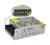 Gatuida Adaptateur Alimentation pour LED et Caméra de Sécurité Cctv Transformateur Durable avec Protection les Courts Circuits et Surcharge