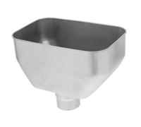 Gatuida Adaptateur de Descente Gouttière Acier Inoxydable Connecteur Pluie pour Collecte Eau de Pluie Installation Facile Protection Maison Dégâts Eau Compatible
