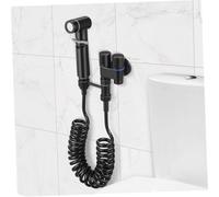 Gatuida Adaptateur de Robinet Bidet Double Sortie Pulvérisateur à Main Étanche pour Toilette Installation Facile Compatible Lavabos et Wc Accessoire Portable Multifonction Salle de Bain