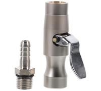 Gatuida Adaptateur De Valve De Pneu Voiture Embout Gonflage Auto À Clipser Mandrin Pneumatique Robuste Et LéGer pour VéHicules Facile À Installer Et Anti-Fuite