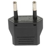 Gatuida Adaptateur Européen Multifonction 6a Compact Portable pour Voyageurs Professionnels, Convertisseur De Prise Compatible Europe Et États-Unis, Accessoire De Voyage Pratique Blanc