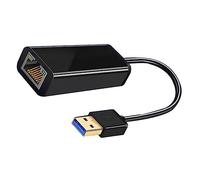Gatuida Adaptateur USB Ethernet pour Pc Et Portable Connexion Réseau Stable Et Rapide Compatible avec Plusieurs Systèmes pour Gaming Streaming sans Pilote Nécessaire