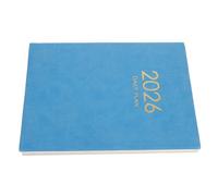 Gatuida Agenda Cuir PU avec Calendrier et Semainier Carnet Épais Jours pour Étudiants et Enseignants Planificateur Quotidien Anglais pour Bureau et École