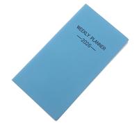 Gatuida Agenda Portable pour Voyage Carnet de Planification Hebdomadaire Compact pour Sac à Main Calendrier de Poche pour Bureau et Maison Cahier Organisateur avec Reliure Couture Papier