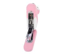 Gatuida Agrafeuse Flamant Mignonne Bois Compacte Décoration de Bureau Agrafeuse Portable pour École Maison et Bureau Accessoire Original pour Garçon Fille et Adultes