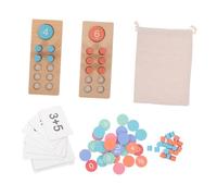 Gatuida Aides Pédagogiques en Mathématiques pour Enfants Compteurs pour Les Mathématiques Compter Et Les Jouets Manipulation Valeur De Position Papier