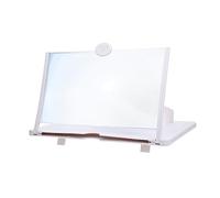 Gatuida Amplificateur Écran Mobile Loupe Électronique Portable pour Films Protection Ajustement Angle Énergie